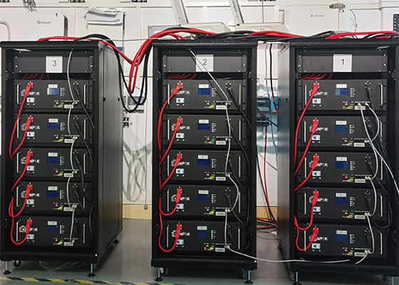 Rack Mounted Solar Lithium Battery Pack Solar Power Backup System 10.24Kwh 100A