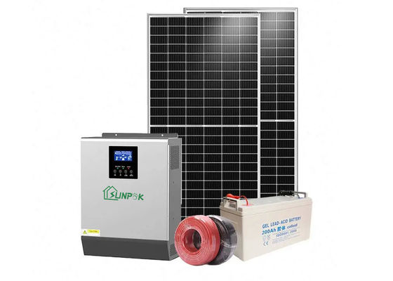 European 5kw 48v Single Phase Solar Converter Off Grid Solar Inverter