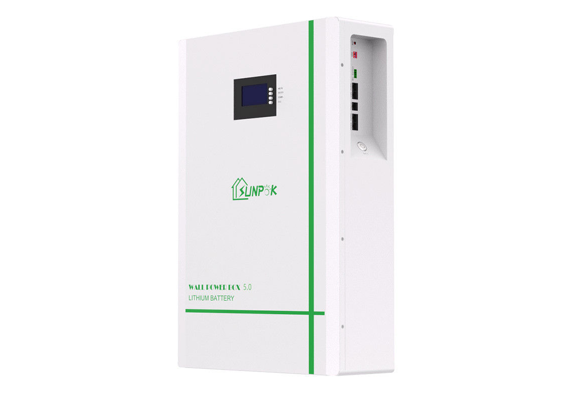 অফ গ্রিড সোলার সিস্টেমের জন্য ইনভার্টার সহ 51.2V 48V লিথিয়াম আয়ন ব্যাটারি প্যাক