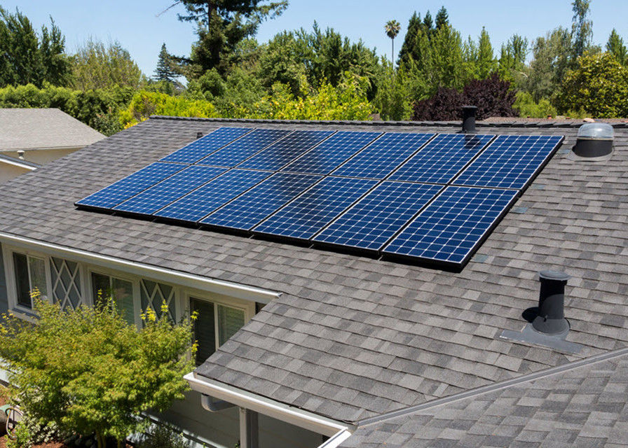 বাড়ির জন্য 4.8Kwh 9.6Kwh সম্পূর্ণ বন্ধ গ্রিড সোলার সিস্টেম পাওয়ার কিট