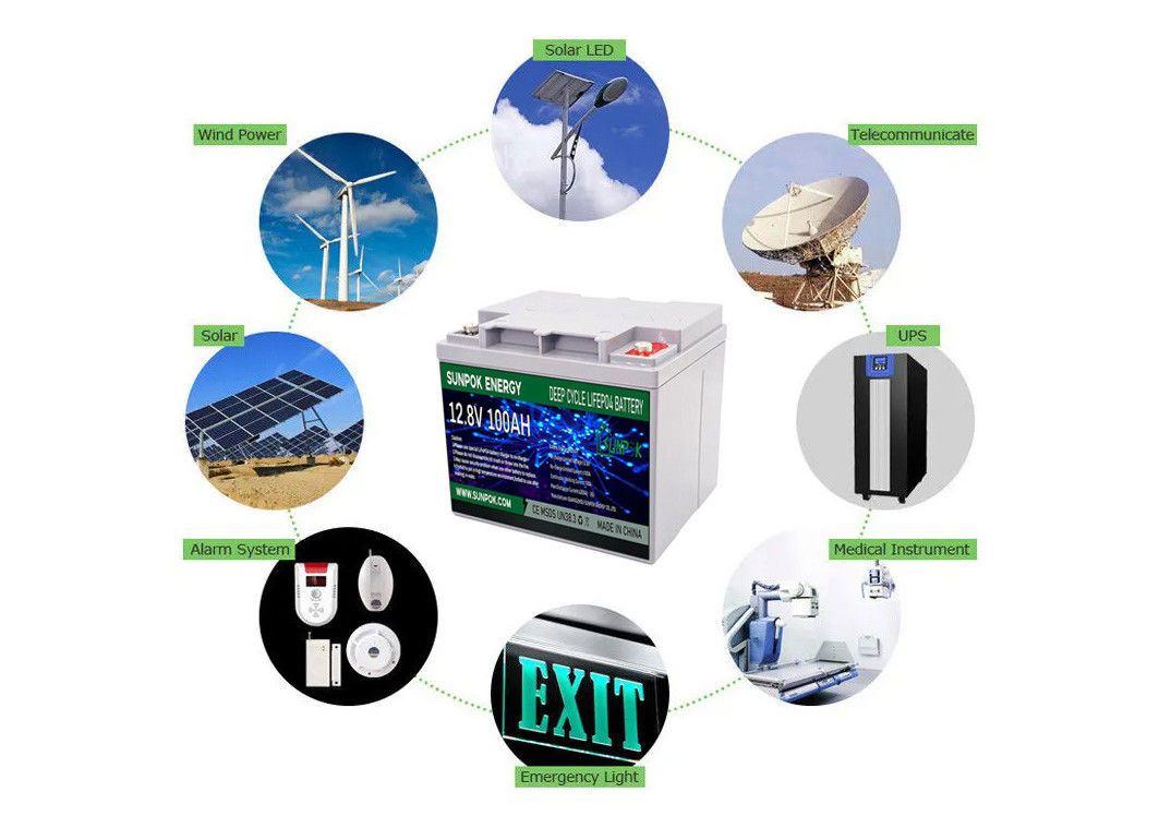 AGM ডিপ সাইকেল ব্যাটারি 12v 24v 50ah 100ah 150ah 200ah LiFePO4 ডিপ সাইকেল ব্যাটারি