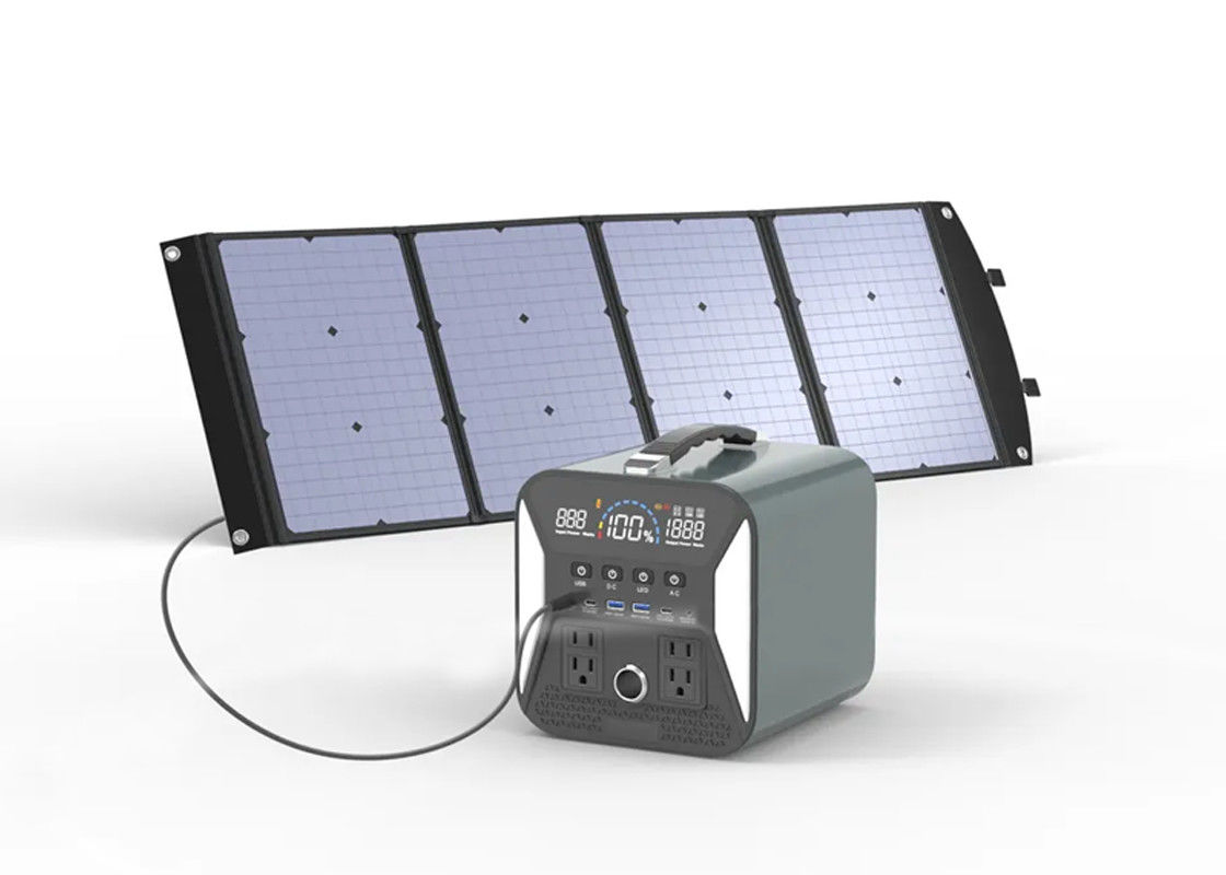 সোলার জেনারেটর 500w 1000w 2000w 220v লিথিয়াম ব্যাটারি সোলার পোর্টেবল পাওয়ার ব্যাংক স্টেশন