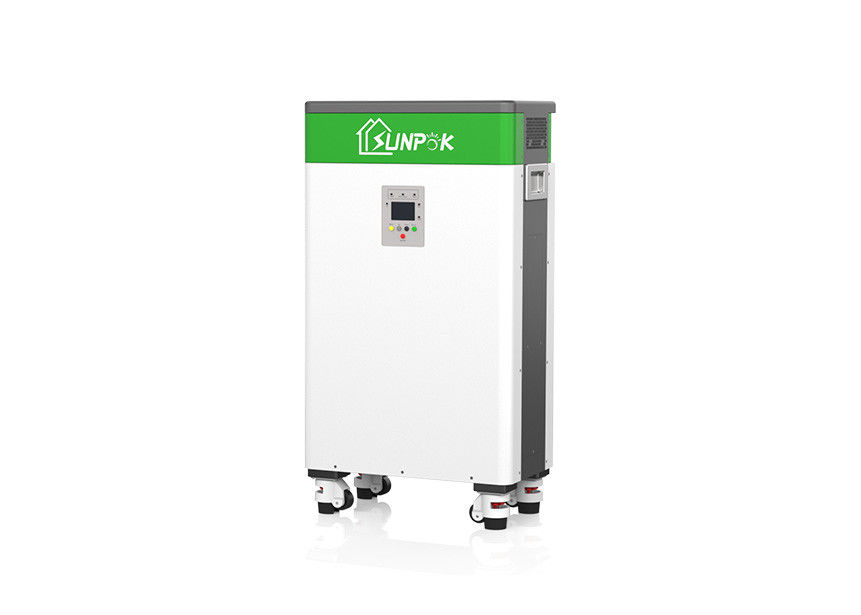 সানপোক পাইকারি 3kwh 5kwh 10kwh Lifepo4 পাওয়ার ওয়াল সমস্ত এক সৌর শক্তি স্টোরেজ সিস্টেমে