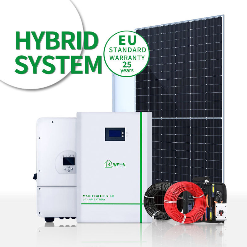 সানপোক হাউস সোলার সিস্টেম 10kw 30kw 50kw 90kw হোম সোলার প্যানেল সিস্টেম গার্হস্থ্য সৌর শক্তি সিস্টেম
