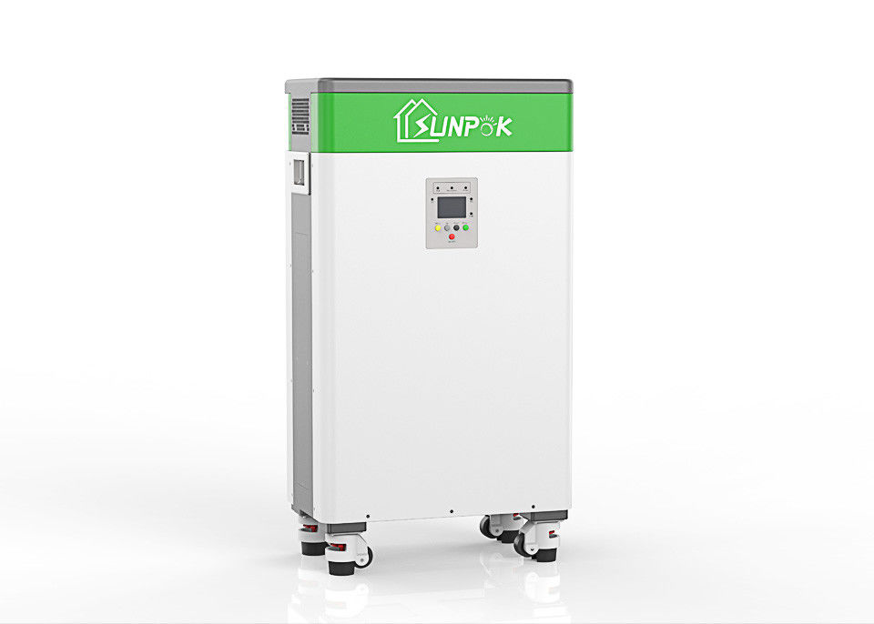 সানপোক পাইকারি 3kwh 5kwh 10kwh Lifepo4 পাওয়ার ওয়াল সমস্ত এক সৌর শক্তি স্টোরেজ সিস্টেমে