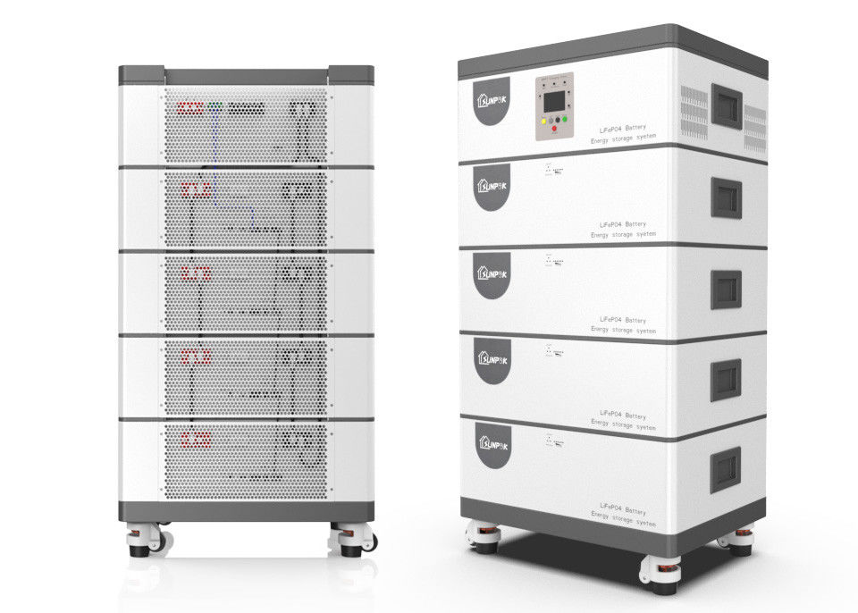 সানপক অল-ইন-ওয়ান ব্যাটারি 5kva 6kva 8kva 10kva হোম অল ইন ওয়ান স্ট্যাকড ESS সিস্টেম