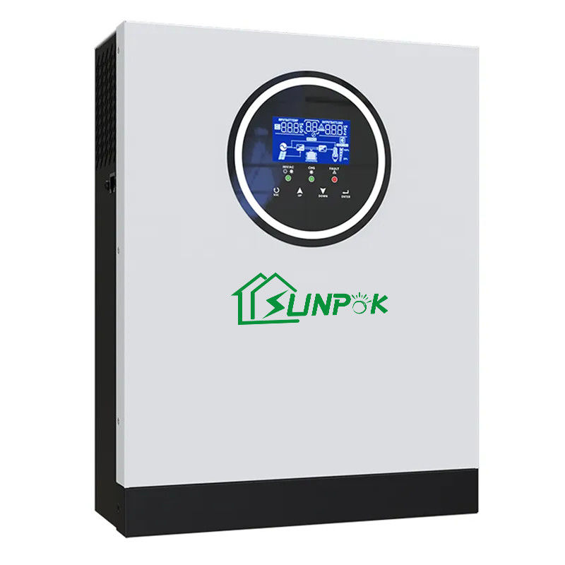 Sunpok 5kw 6kw 7kw অন গ্রিড অফ গ্রিড সোলার ইনভার্টার হোম হাইব্রিড অফ গ্রিড ইনভার্টার ব্যবহার করুন