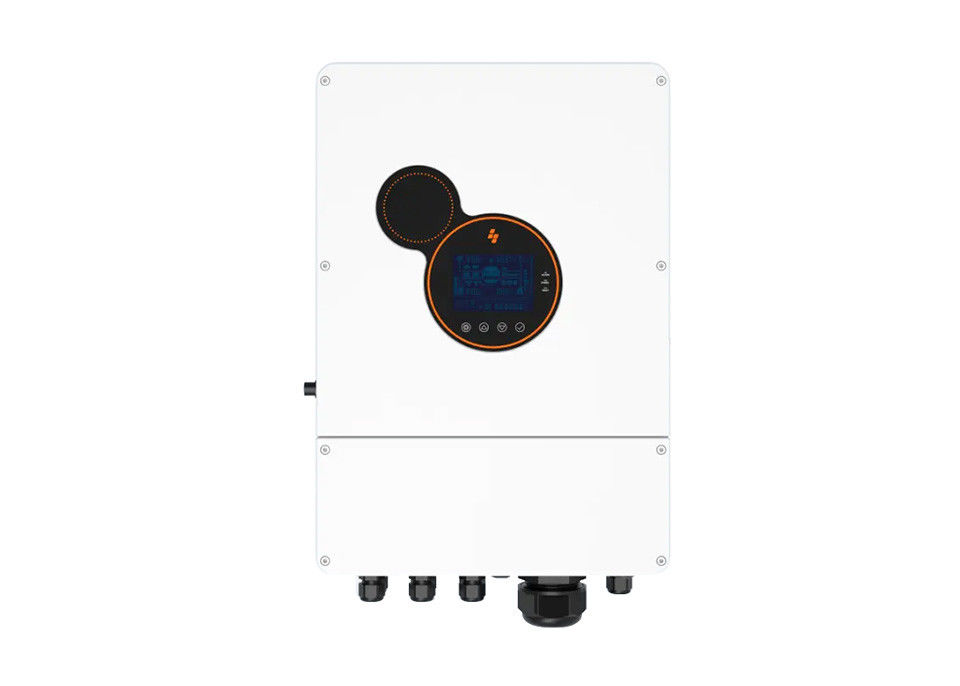 Sunpok 5kva Mppt 450vdc Pv ইনপুট 220v 48v 5kw অন অফ গ্রিড টাই হাইব্রিড সোলার ইনভার্টার