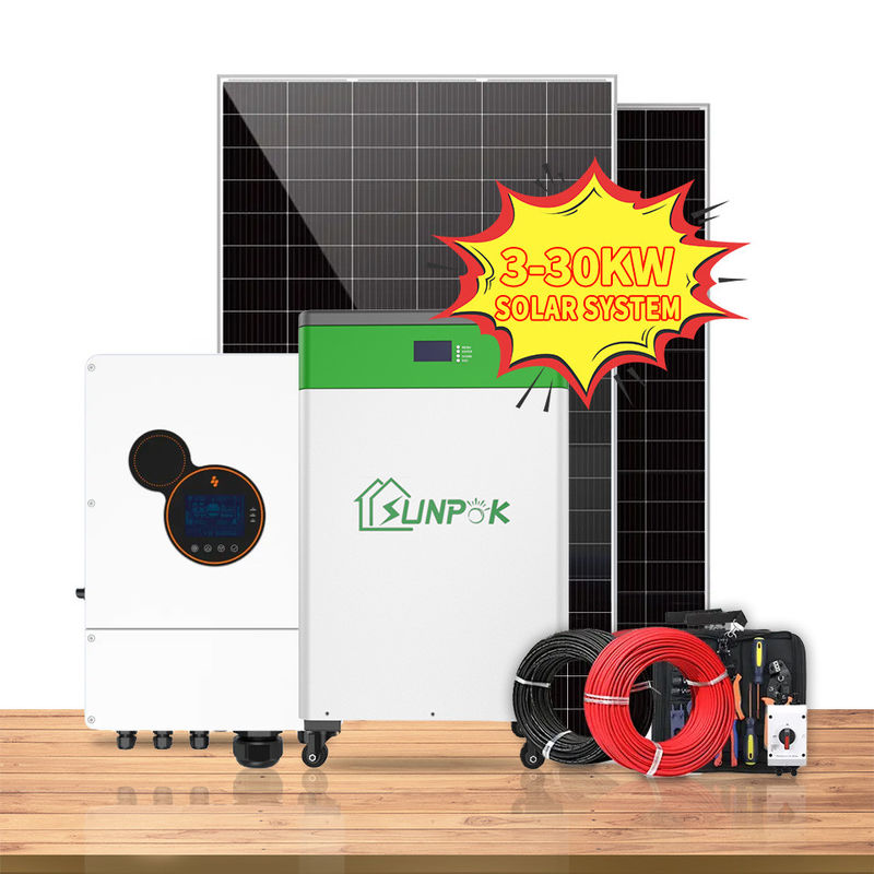 2.5kw 3.5kw 5kw আউটডোর সোলার এনার্জি সিস্টেম সোলার সিস্টেম অফ গ্রিড অন গ্রিড কিট