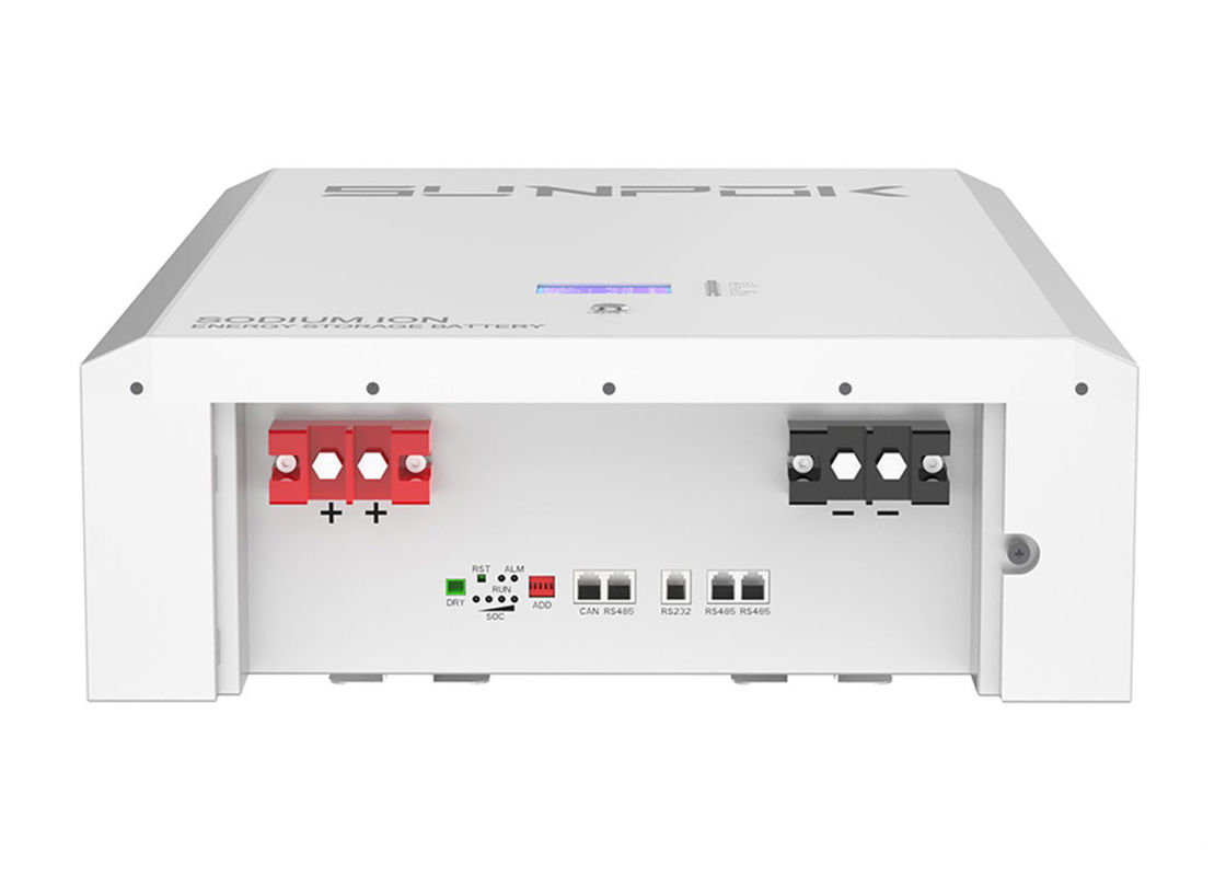 48V/51.2V 100AH 200AH নামমাত্র ভোল্টেজের সাথে উচ্চ ক্ষমতাযুক্ত সোডিয়াম আয়ন ব্যাটারি