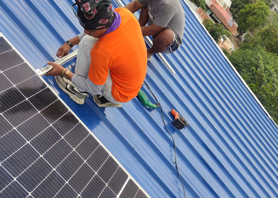 230V 3Kw 5kw 8Kw 10kw হাইব্রিড সোলার সিস্টেম কিট হোম এবং ব্যবসার জন্য