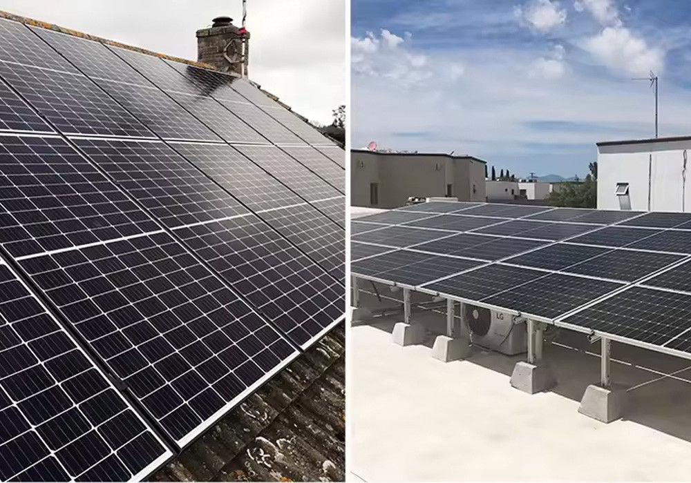হাইব্রিড সৌর শক্তি সিস্টেম 30kw 20kw 10kw শক্তি সঞ্চয় সিস্টেম 3 ফেজ 40kwh লিথিয়াম ব্যাটারি সৌর সিস্টেম