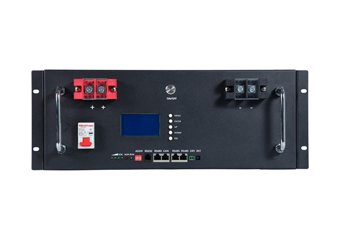 র্যাক ব্যাটারি ক্যাবিনেট 48v 100ah 200ah র্যাক ব্যাটারি ইনস্টলেশন বিএমএস ম্যানেজমেন্ট সিস্টেম