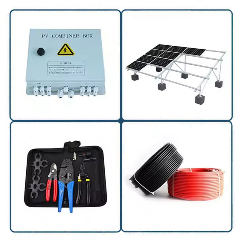 সৌর সিস্টেম অফ গ্রিড 5KW 10KW 20KW বাণিজ্যিক শিল্প বাড়ি বিক্রয়ের জন্য সৌর শক্তি সিস্টেম