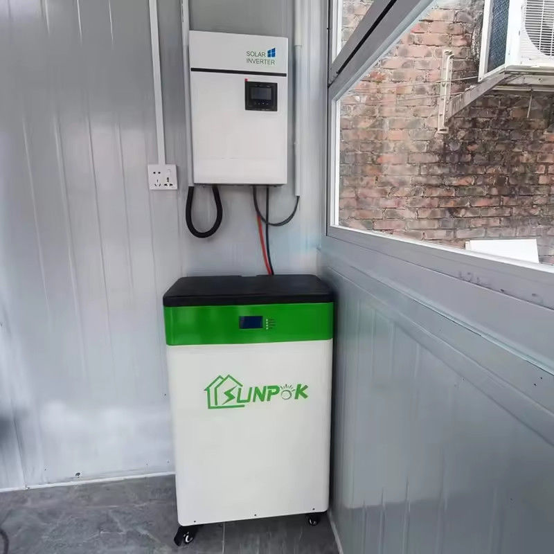 নতুন ডিজাইন পাওয়ার ওয়াল 5kw Lifepo4 48v 200ah ওয়াল 10kwh হোম লিথিয়াম ব্যাটারি 51.2v সৌর ব্যাটারি