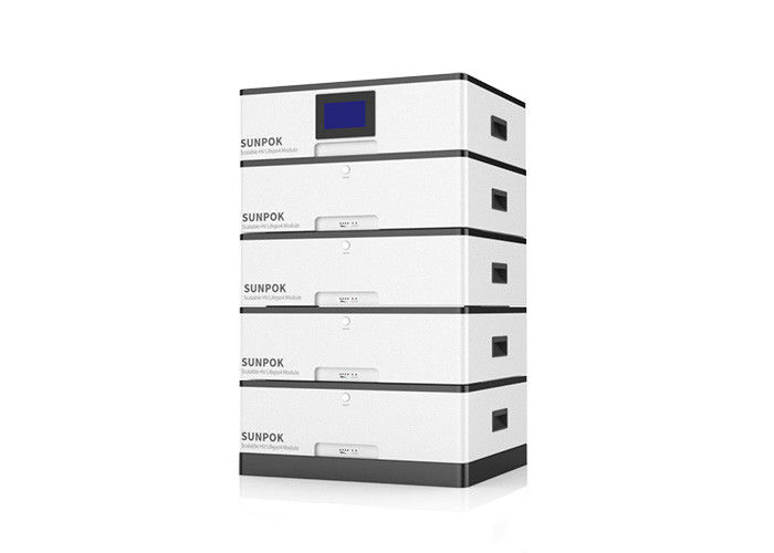 স্ট্যাকযোগ্য মডুলার 51.2v 200ah হোম সোলার সিস্টেম 10kwh 20kwh 30kwh এনার্জি স্টোরেজ ব্যাটারি