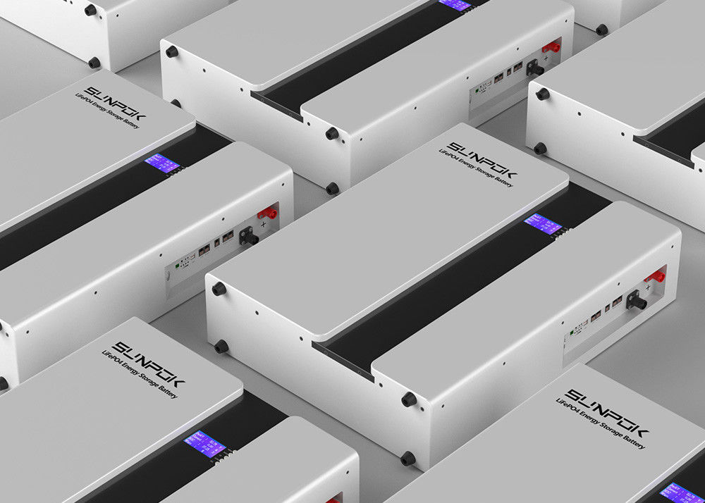Eu স্টক সৌর শক্তি সঞ্চয় ব্যাটারি 48V 5Kwh 100Ah 200Ah হোম লিথিয়াম আয়ন ব্যাটারি প্যাক