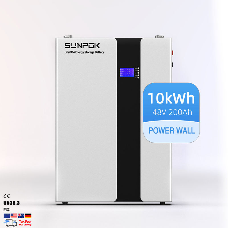 10KWH লিথিয়াম পাওয়ার ওয়াল 48V 200AH সোলার স্টোরেজ সিস্টেমের জন্য টেসলা পাওয়ারওয়াল ব্যাটারি