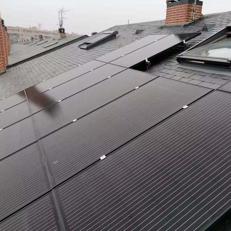 শক্তি হাইব্রিড সৌর সিস্টেম হোম জন্য 5KW 8KW 10KW 12KW সম্পূর্ণ সেট সৌর শক্তি প্যানেল