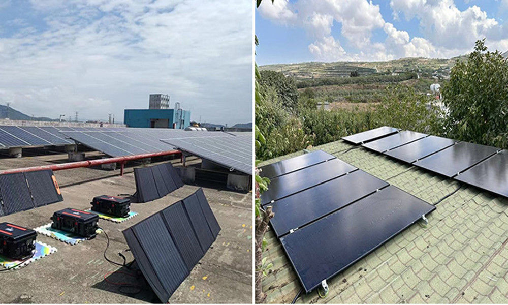 অফ গ্রিড ফুল সেট 5 Kw 10kw 15kw অফ গ্রিড সোলার পাওয়ার সিস্টেম 550w 600w সোলার প্যানেল