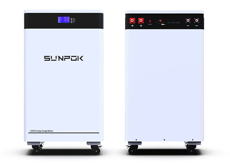 লিথিয়াম আইওন ব্যাটারি 5kw 10kw 40kw Bms গভীর চক্র 48v 100ah 200ah 300ah লিথিয়াম আইওন ব্যাটারি