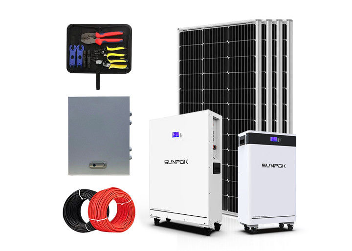 বাণিজ্যিক জন্য সৌর শক্তি সিস্টেম 3kw 3000w 6kw 8kw 10kw অন গ্রিড হাইব্রিড সিস্টেম অফ-গ্রিড সৌর শক্তি সিস্টেম