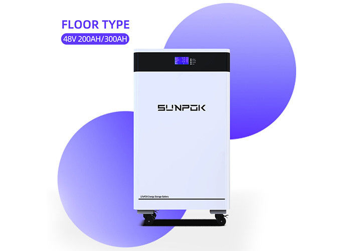 সৌরজগতের জন্য সেরা ব্যাটারি Sunpok 48v 200ah 300ah গভীর চক্র লিথিয়াম আয়ন ব্যাটারি