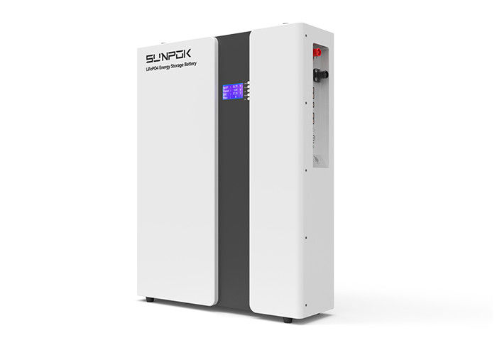 ব্যাটারি লিথিয়াম 48V 51.2V 200Ah 5.12Kwh 10.24Kwh Lifepo4 পাওয়ার ওয়াল মাউন্টড হোমহাউজিং সৌর শক্তি সিস্টেম