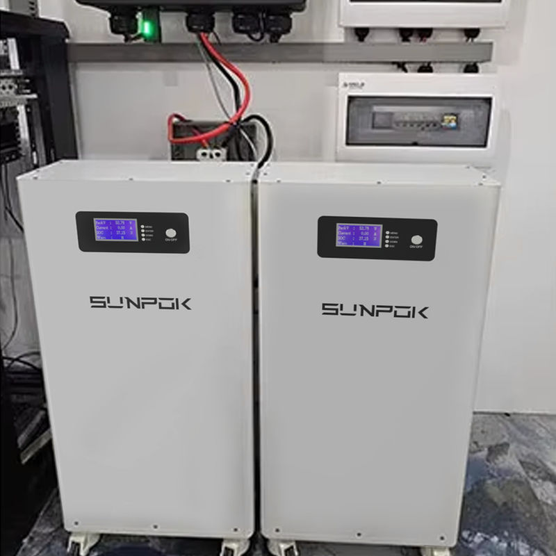 15KWh হোম ব্যাটারি প্যাক 51.2V 15kw লিথিয়াম আয়ন ব্যাটারি 300Ah LFP Lifepo4 48V সৌর ব্যাটারি গৃহস্থালি সৌর শক্তি সঞ্চয়