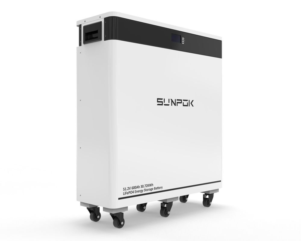 30Kwh লিথিয়াম 48V হোম এনার্জি স্টোরেজ ব্যাটারি সিস্টেম 51.2V 600Ah 30Kwh সোলার লাইফপো 4 ব্যাটারি বিএমএস সহ