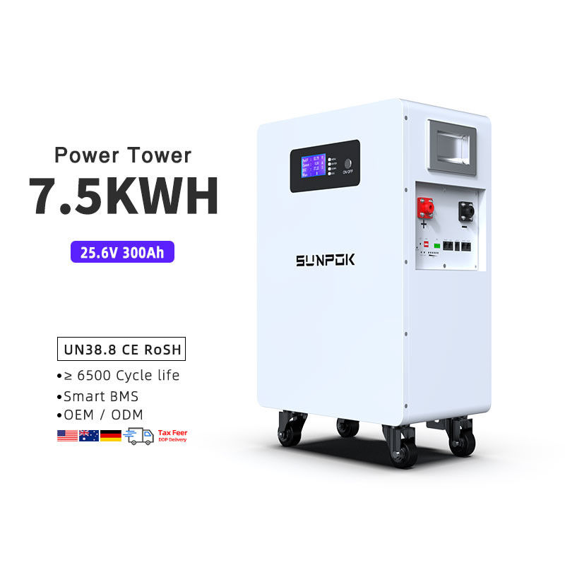 2025 নতুন ডিজাইন 7.5Kwh ব্যাটারি 24V 300 ব্যাটারি লিথিয়াম আয়ন 300Ah লিথিয়াম ব্যাটারি 300Ah সৌর শক্তি সঞ্চয় সিস্টেম