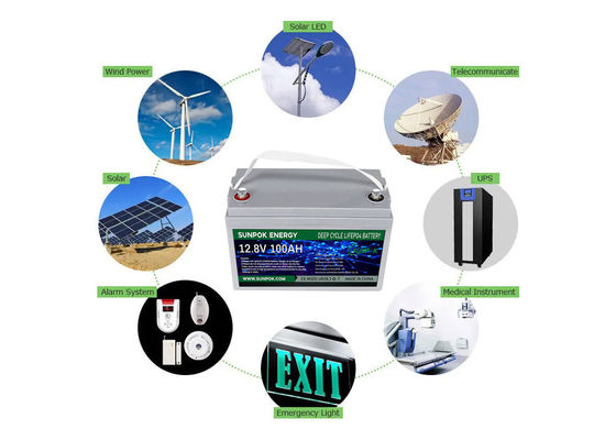 300Ah 12v Deep Cycle Gel Battery Lifepo4 Sealed Lead Acid Battery