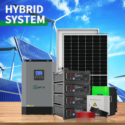 Sunpok hybrid solar system 1 kw 2 kw 2kw 10kw hybrid solar system