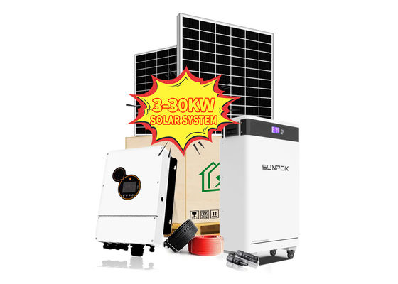 10KW Hybrid Solar System Kit For Sustainable Energy Solutions