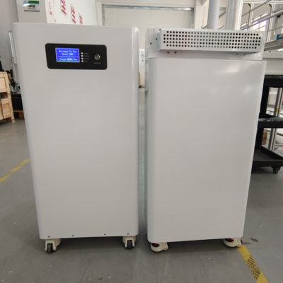 51.2V 314ah Lifepo4 ফ্লোর স্ট্যান্ডিং উইথ রোলার ব্যাটারি 48V 300ah 16kwh 10kw হোম সোলার পাওয়ার এনার্জি ব্যাটারি সোলাইর